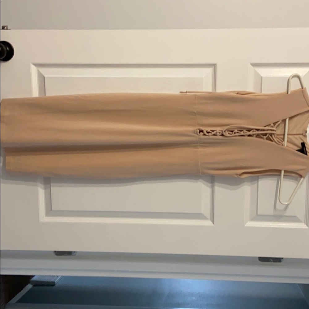 Tan dress